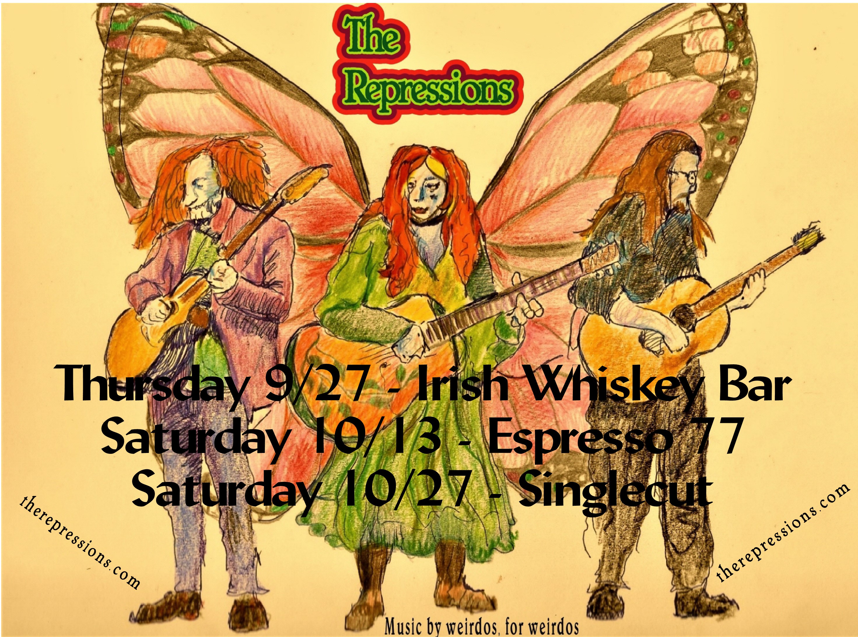 Upcoming Shows Sept Oct