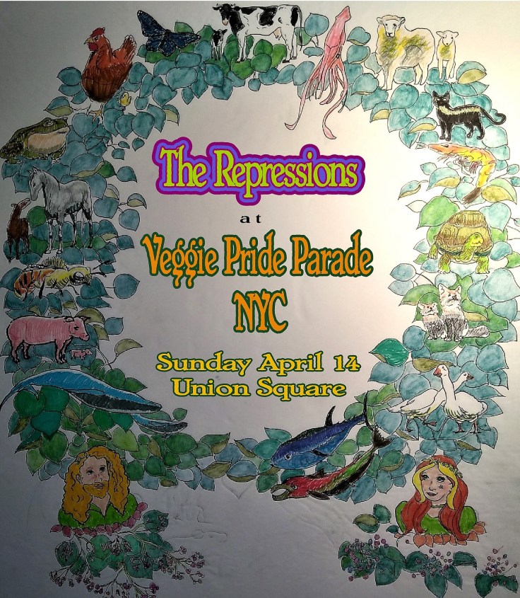 Veggie Pride Wreath Poster